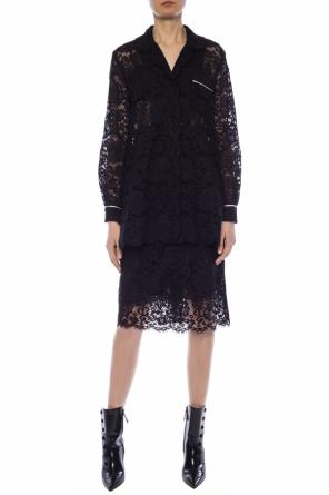 Floral motif openwork shirt, zdjęcie 2 Floral motif openwork shirt od Dolce & Gabbana